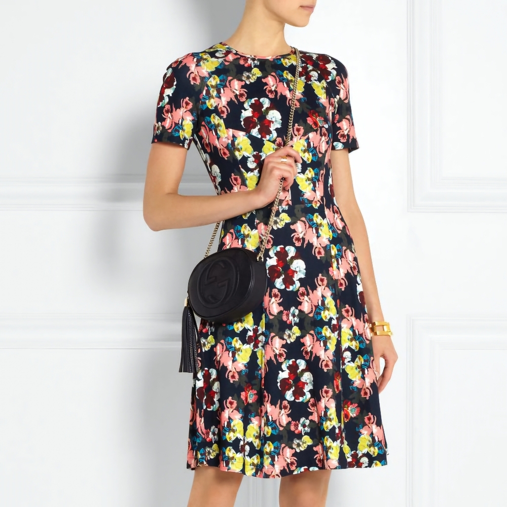 Erdem Multicolor Floral Dress Sz 4